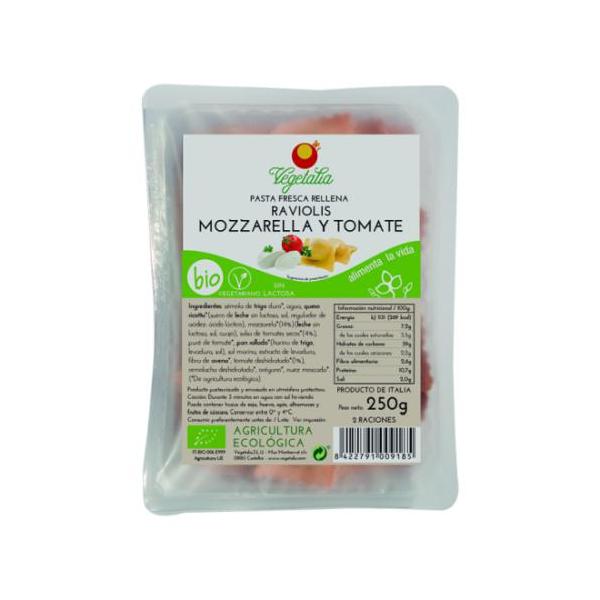 PASTA FRESCA RAVIOLI MOZZARELLA TOMATE BIO 250G