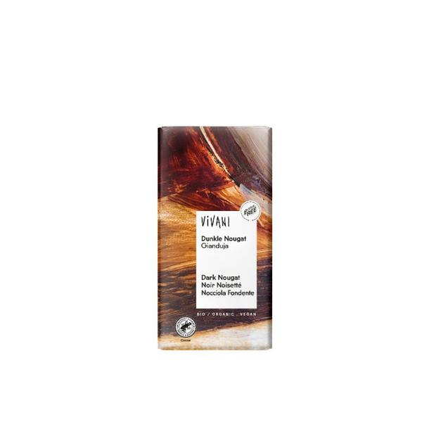 CHOCOLATE NEGRO PRALINE AVELLANA BIO 100G (VIVANI)