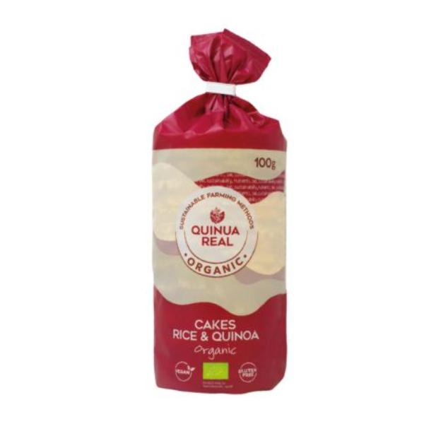 TORTITAS ARROZ QUINOA REAL BIO SIN GLUTEN 100GR