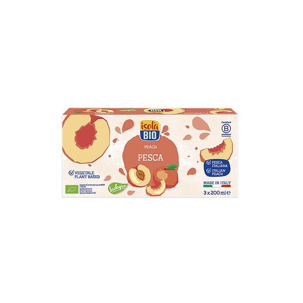 ZUMO MELOCOTON BIO 3X200ML (ISOLA)