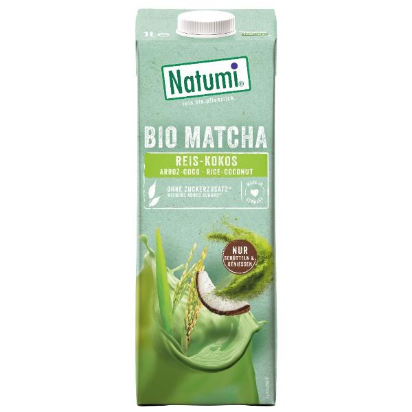 BEBIDA MATCHA ARROZ COCO BIO 1LITRO (NATUMI)