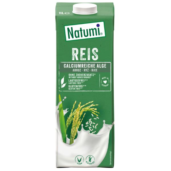 BEBIDA ARROZ ALGA CALCIO 1LITRO (NATUMI)