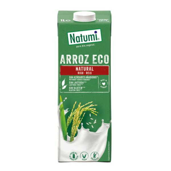 BEBIDA ARROZ NATURAL BIO 1LITRO (NATUMI)