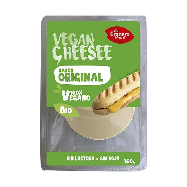 VEGAN CHEESEE LONCHAS SABOR ORIGINAL BIO 160G (GRANERO)