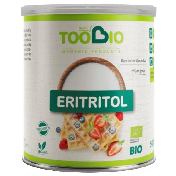ERITRITOL BIO SIN GLUTEN VEGAN BOTE 500GR (TOO BIO)