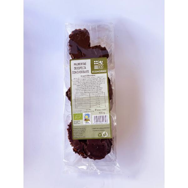 PALMERITAS ESPELTA CHOCOLATE BIO 190GR (ECOHORNO)