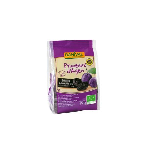 CIRUELAS CON HUESO BIO.250GR.DANIVAL