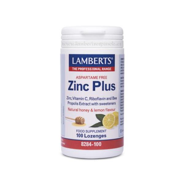 ZINC PLUS (Zn.2mg/Vit.C 100mg/Prop.5mg)100 GRAG.