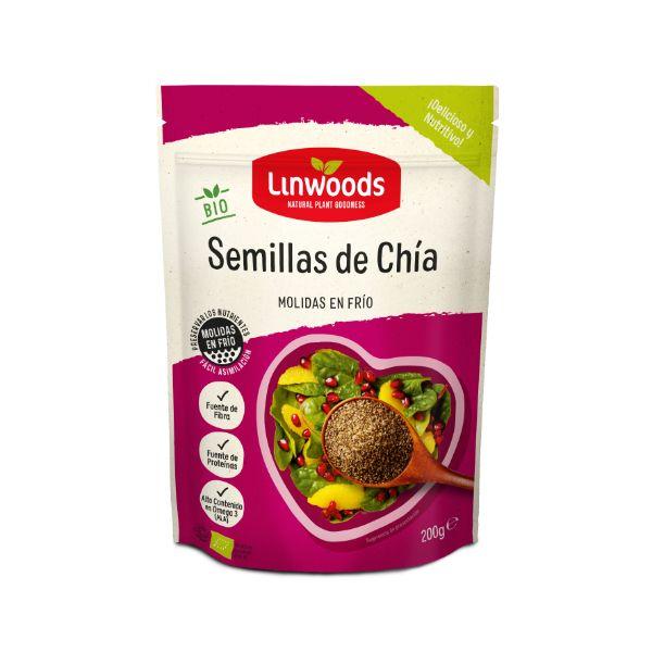SEMILLAS CHIA MOLIDAS BIO 200GR (LINWOODS)