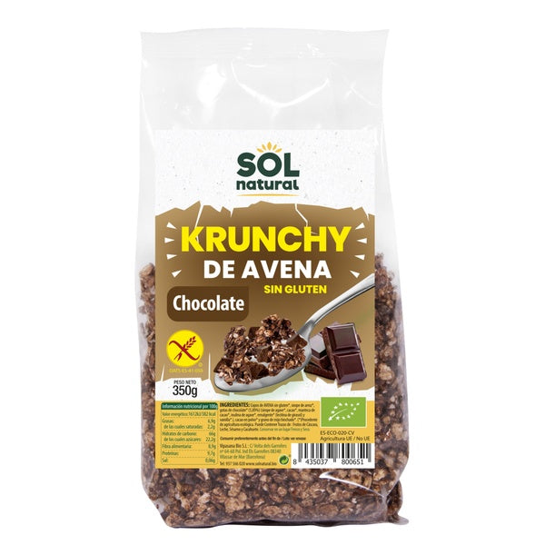 CRUNCHY AVENA CHOCOLATE S/GL.350G