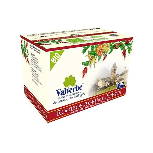 INFUSION ROOIBOS BIO 20FILTROS 30GR (VALVERBE)