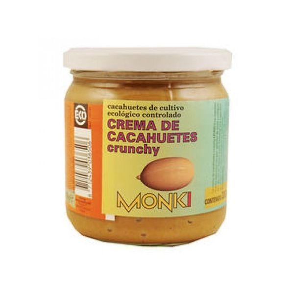 CREMA CACAHUETE CRUJIENTE BIO 330GR (MONKI)
