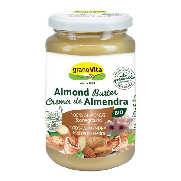 CREMA DE ALMENDRA BIO 350G (GRANOVITA)