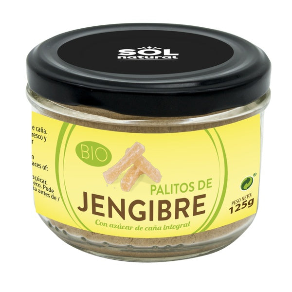 PALITOS JENGIBRE BIO CHUCHES 125G (SOL)