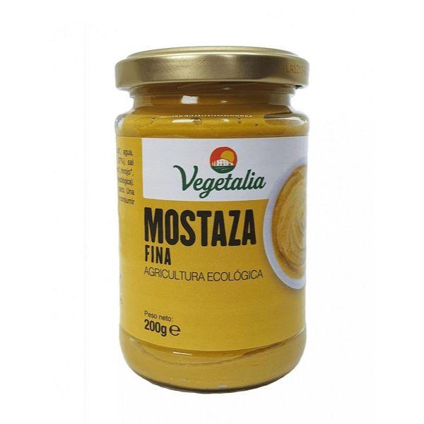 MOSTAZA FINA BOTE VIDRIO BIO 200GR. (VEG)