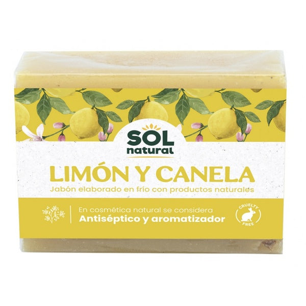JABON CANELA Y LIMON 100G (SOLNATURAL)