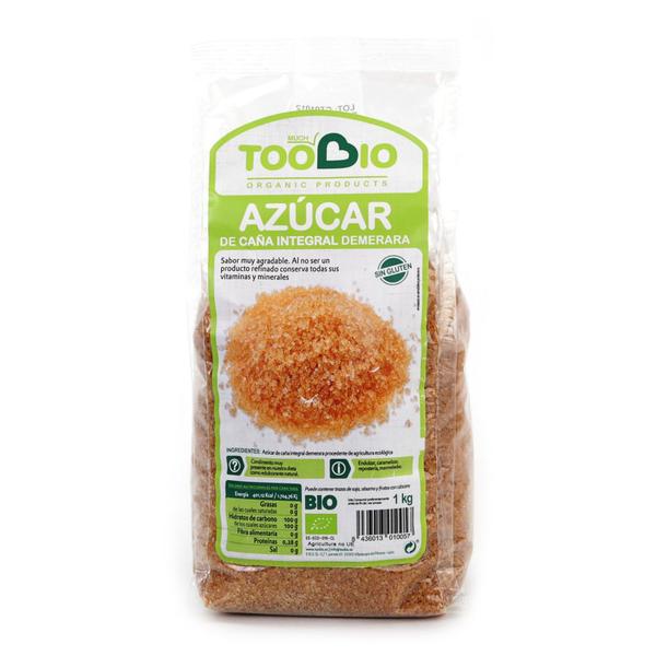 AZUCAR CAÑA DEMERARA BIO SIN GLUTEN 1KG (TOO BIO)
