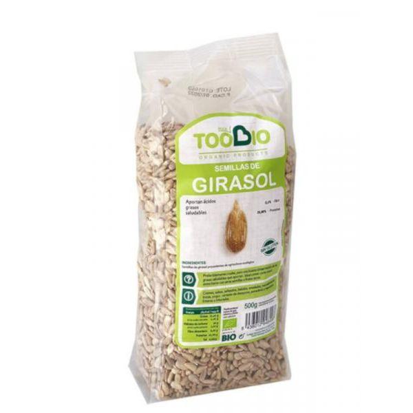 PIPAS DE GIRASOL BIO 500GR SIN GLUTEN (TOO BIO)