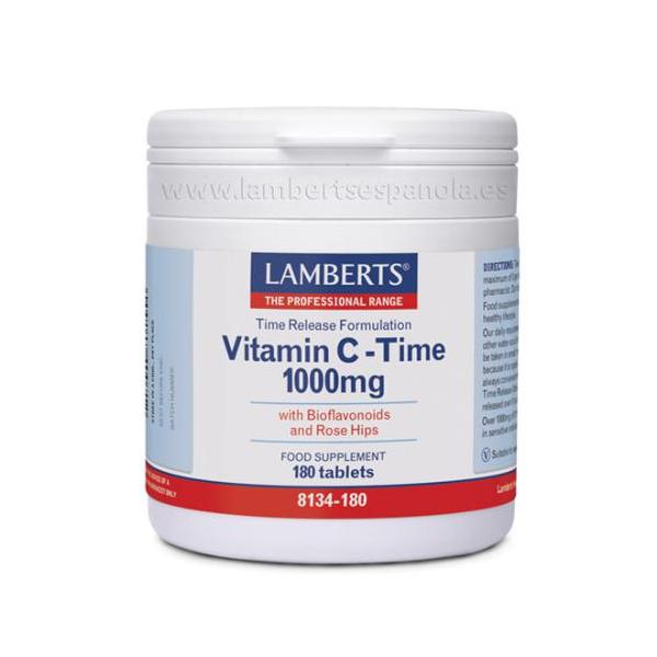 VITAMINA C 1000MG 180Tabletas (libera sostenida)