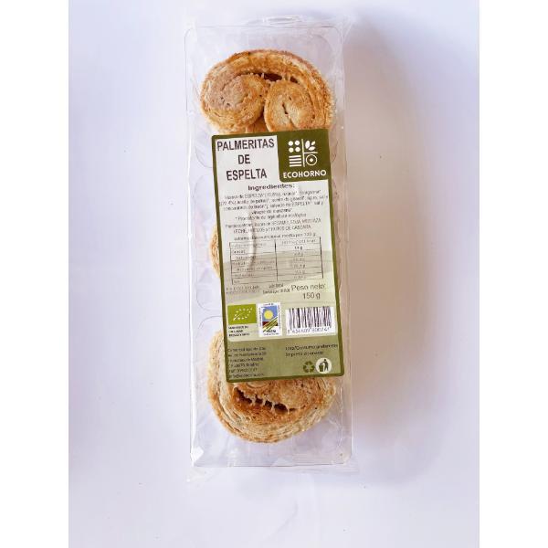 PALMERAS ESPELTA BIO 150GR (ECOHORNO)