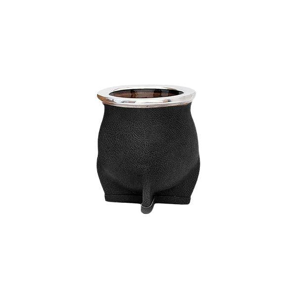ACCESORIO MATE CERAMICA FORRADO EN CUERO