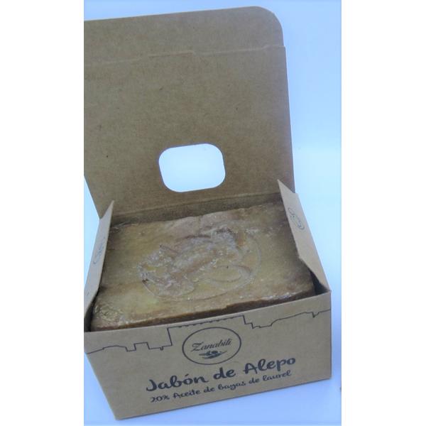 JABON ALEPO ARTESANO 20% 160GR (ZANABILI)