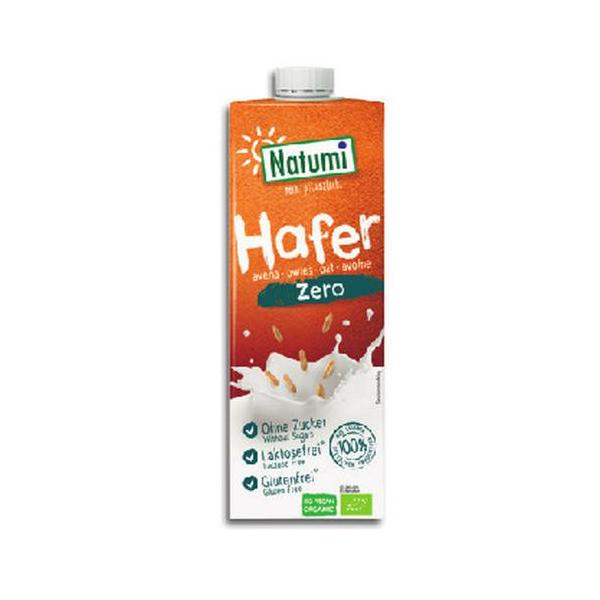 BEBIDA AVENA ZERO SIN GLUTEN SIN AZUCAR BIO 1 L (NATUMI)
