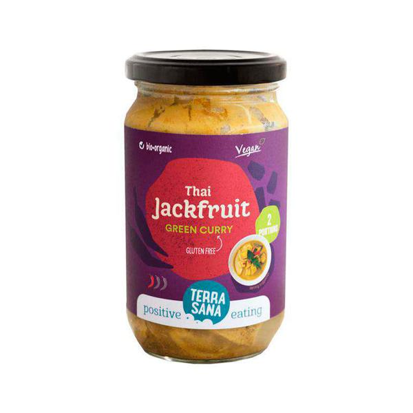 JACKFRUIT AL CURRY VERDE THAI BIO 350GR (TERRASANA)