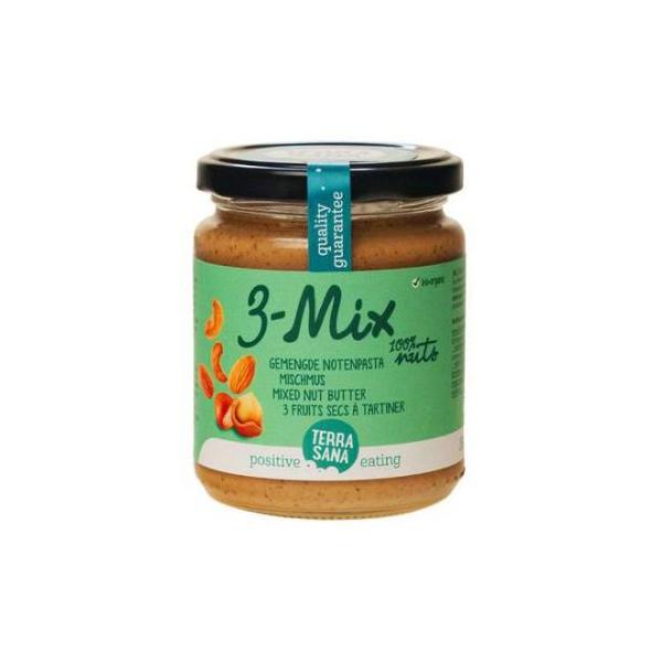 CREMA 3 MIX AVELLANA-ALMENDRA-ANACARDO BIO 250g TERRASANA