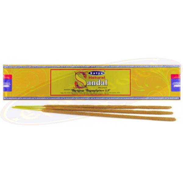 INCIENSO SATYA SANDALO STICKS 15 GR
