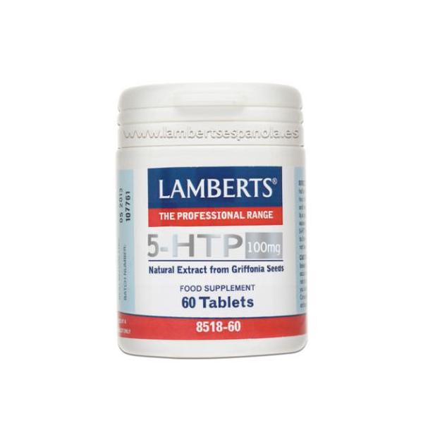 5-HTP (EXTRACTO SEMILLAS GRIFONIA)100MG 60 CAPSULAS (LAMBERTS)