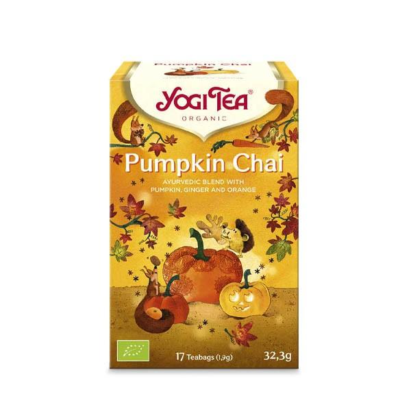 YOGI TEA CALABAZA CHAI BIO 17 BOLSAS