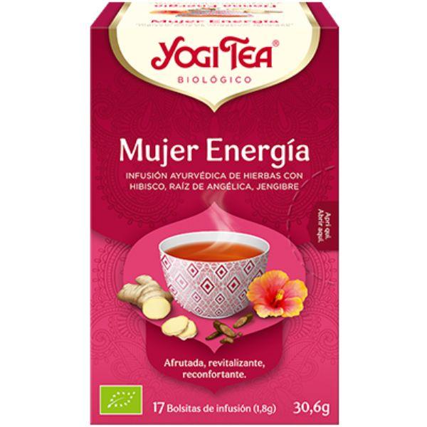 YOGI TEA MUJER ENERGIA BIO 17 BOLSITAS