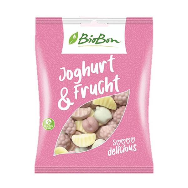 CARAMELO GOMA BIOBON YOGURT Y FRUTAS BIO 100GR