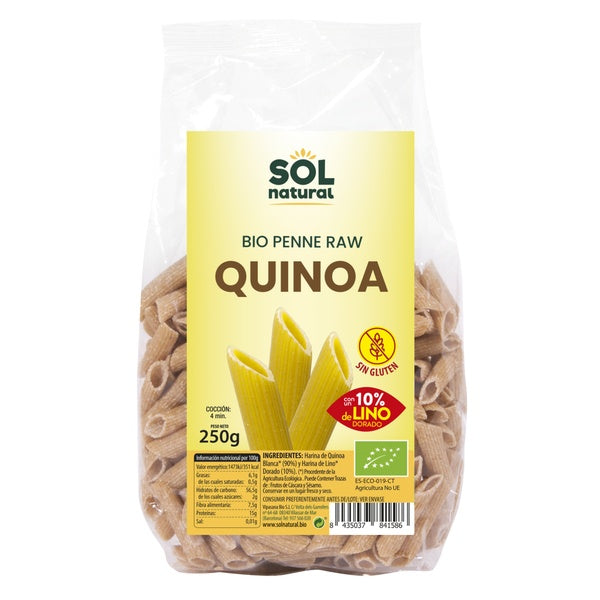 MACARRON QUINOA-LINO S/GL.BIO.250G.