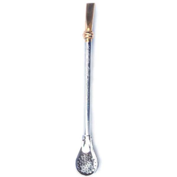 ACCESORIO BOMBILLA CROMADA PARA MATE