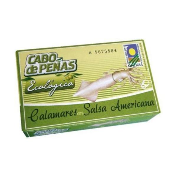CALAMAR EN SALSA AMERICANA BIO 11GR (CABO PEÑAS)