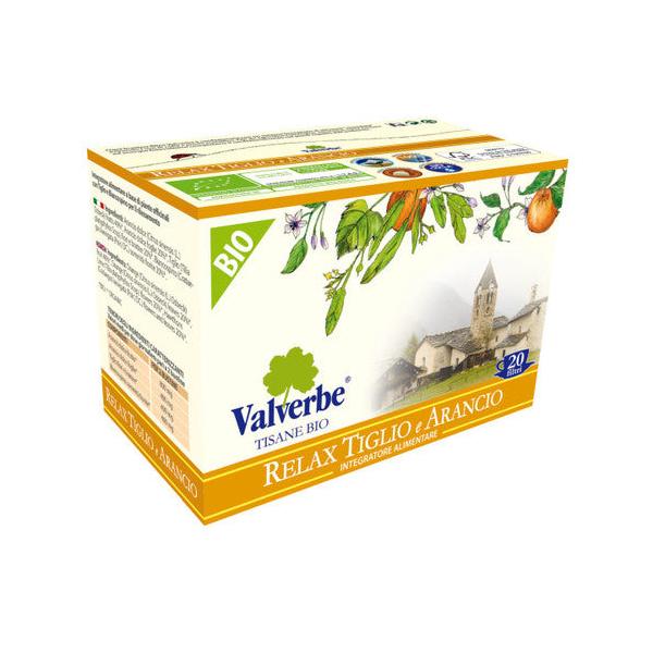 INFUSION TILO-NARANJO BIO 20 FILTROS 30GR (VALVERBE)