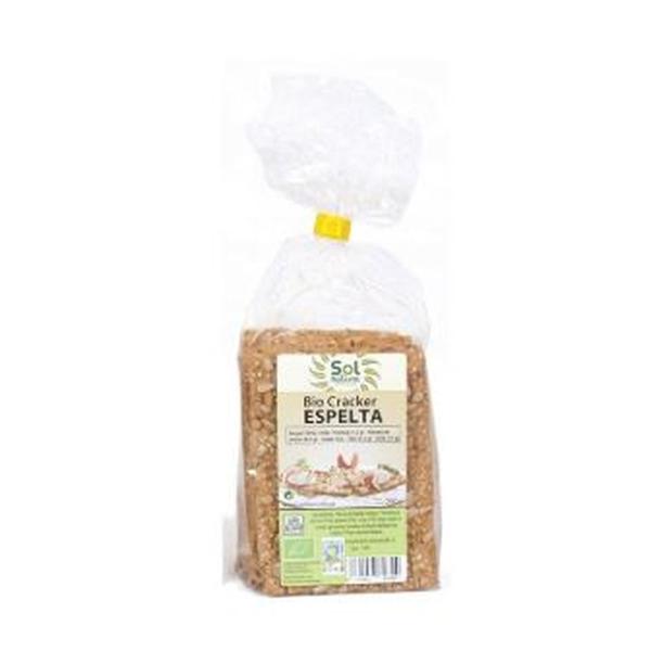 CRACKER ESPELTA SEMILLAS BIO. 200GR.(SOL)
