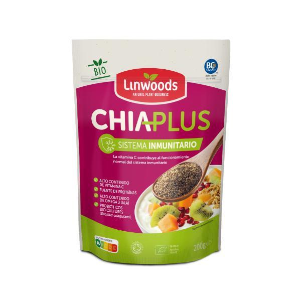 CHIA PLUS SISTEMA INMUNITARIO BIO 200GR (LINWOODS)