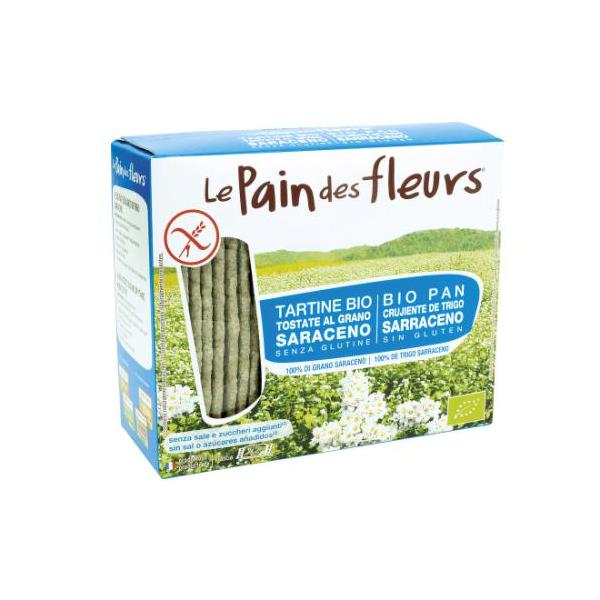 PAN FLORES SARRACENO SIN SAL BIO SIN GUTEN 150G