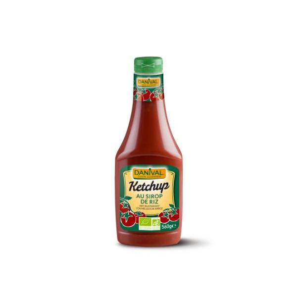 KETCHUP PLASTICO S/AZ BIO 560GR DANIVAL