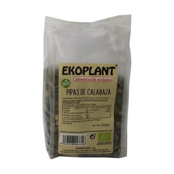 PIPAS CALABAZA BIO 250 GR (EKOPLANT)