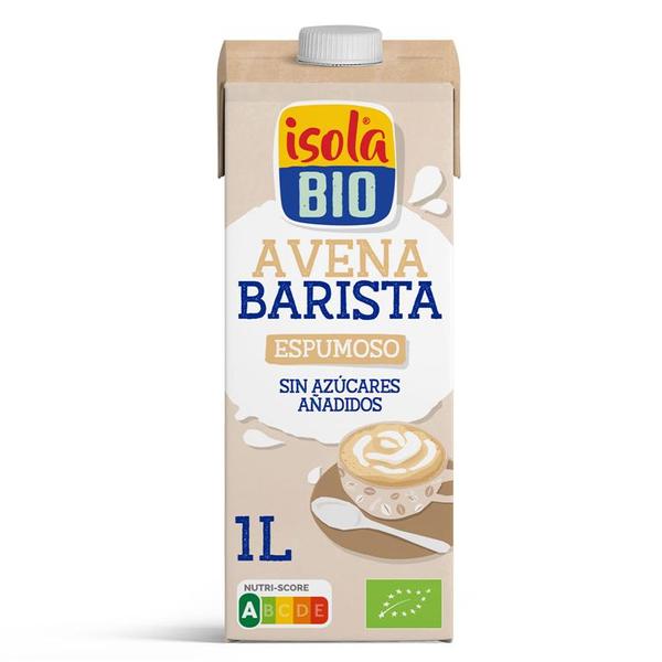 BEBIDA AVENA BARISTA BIO 1LT (ISOLA)