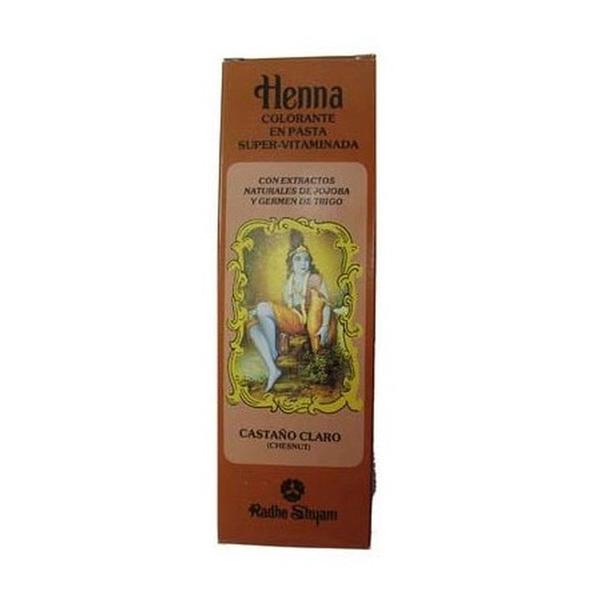 HENNA CASTAÑO CLARO PASTA 200ML.