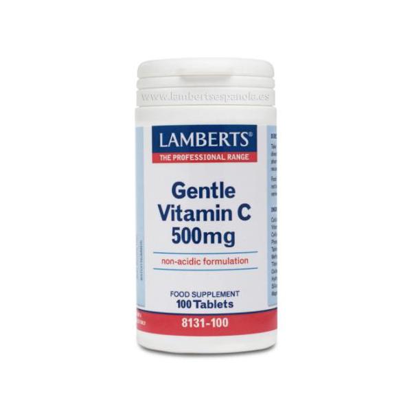 VITAMINA C GENTLE 500MG.100TAB.