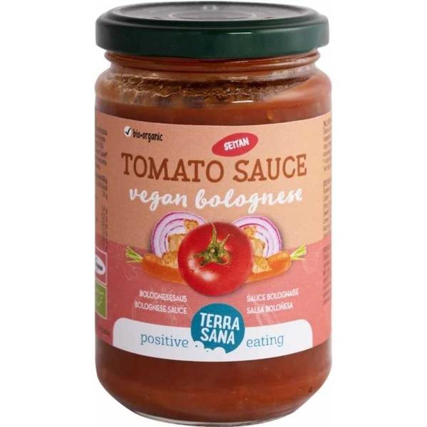 SALSA BOLOÑESA VEGANA DE SEITAN BIO 300G (TERRASANA)