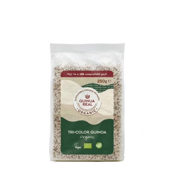 QUINOA REAL TRES COLORES BIO S/GLUTEN 250GR