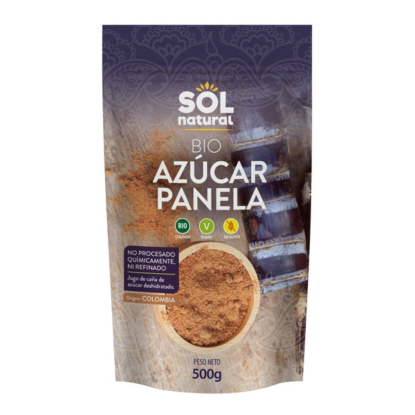 AZUCAR PANELA BIO BOLSA 500 GR (SOL)