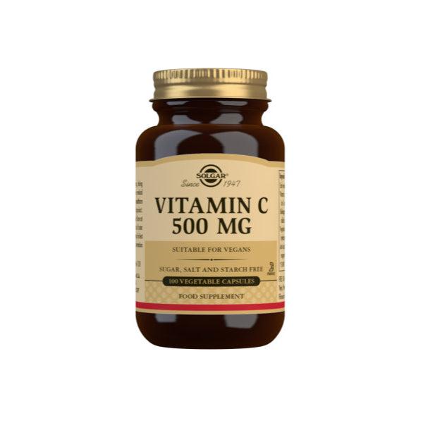 VITAMINA C 500 MG 100 CAPSULAS (SOLGAR)
